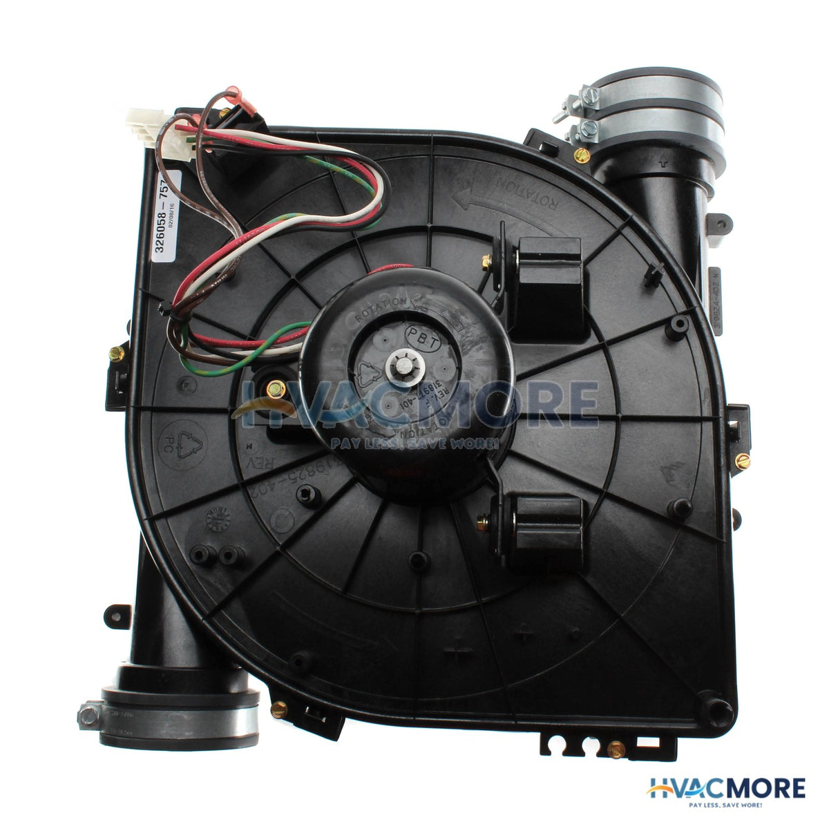 Carrier Complete Inducer Motor Assembly Kit 326058-757