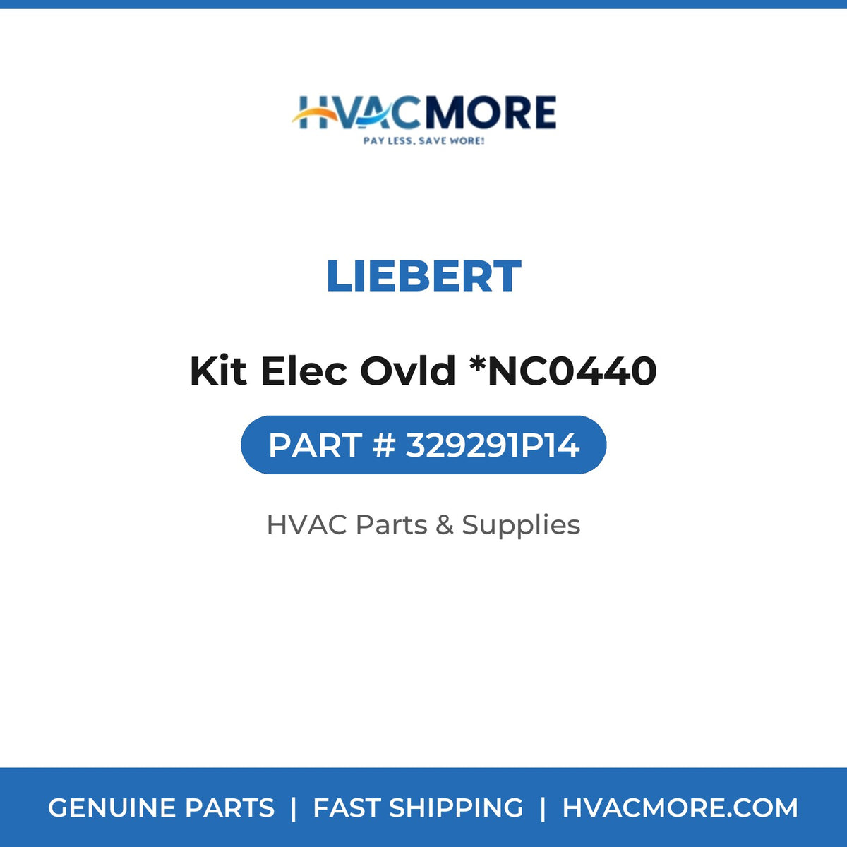 Liebert Kit Elec Ovld *NC0440 329291P14