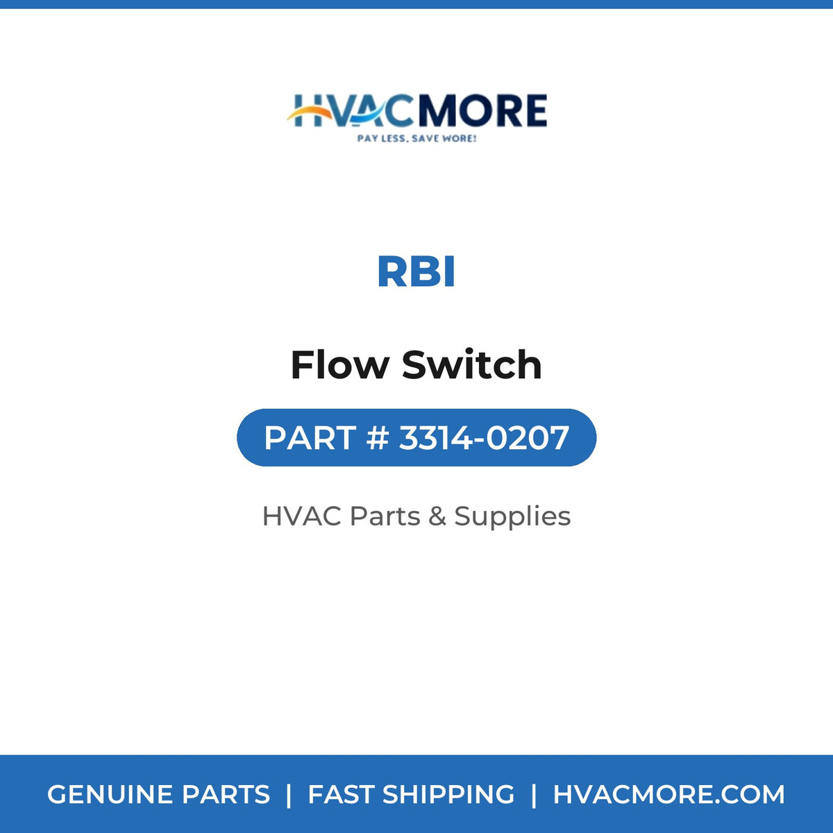 RBI Flow Switch 3314-0207