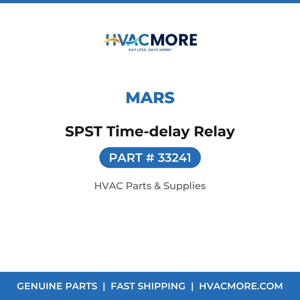 MARS SPST Time-delay Relay 33241