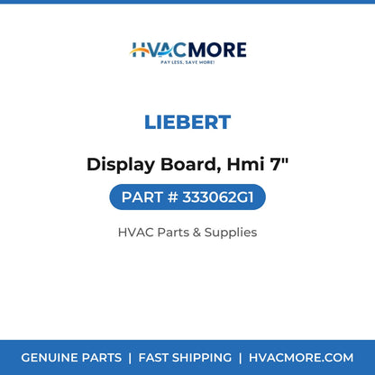Liebert Display Board, Hmi 7" 333062G1