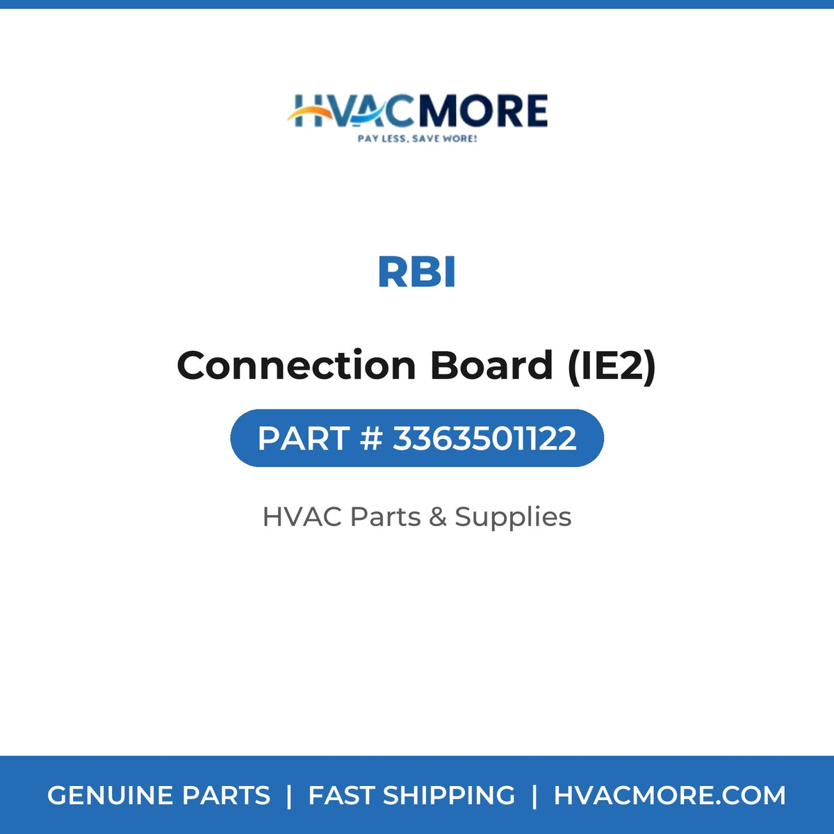 RBI Connection Board (IE2) 3363501122