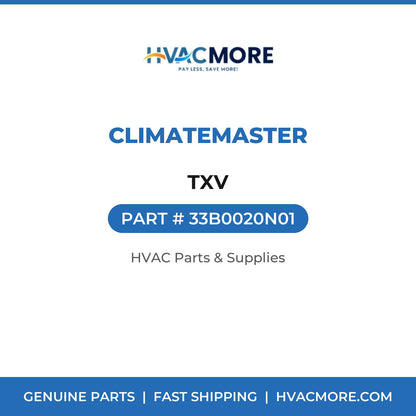 ClimateMaster TXV 33B0020N01