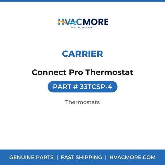 Carrier Connect Pro Thermostat 33TCSP-4