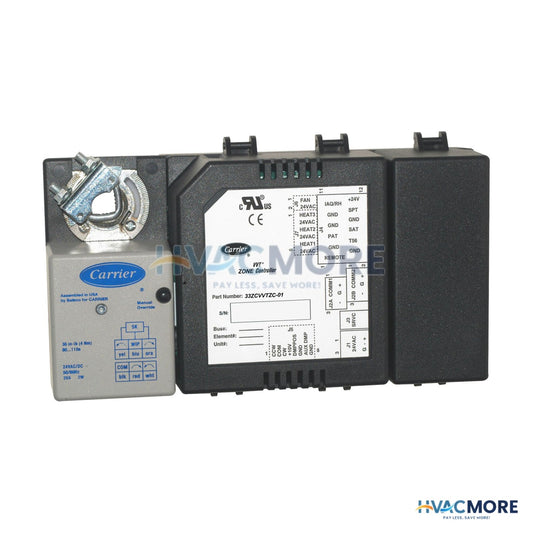 Carrier ComfortID Control System VVT Single Duct 4-ZONE Controller 33ZCVVTZC-01