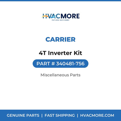 Carrier 4T Inverter Kit 340481-756