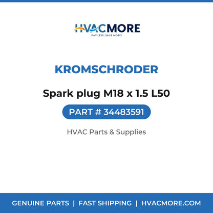 Kromschroder Spark plug M18 x 1.5 L50 34483591