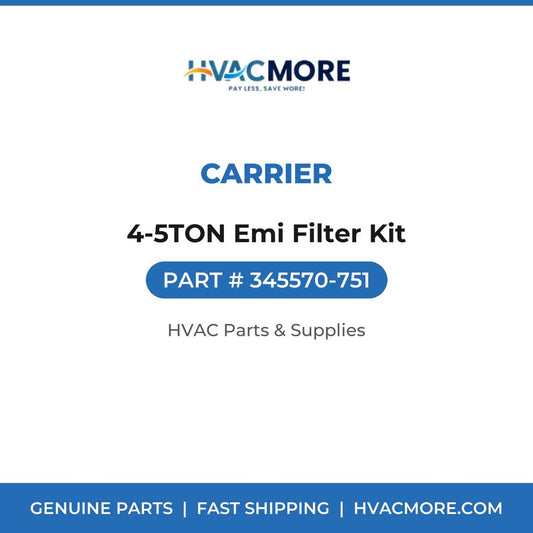 Carrier 4-5TON Emi Filter Kit 345570-751