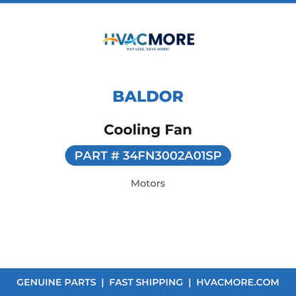 Baldor Cooling Fan 34FN3002A01SP
