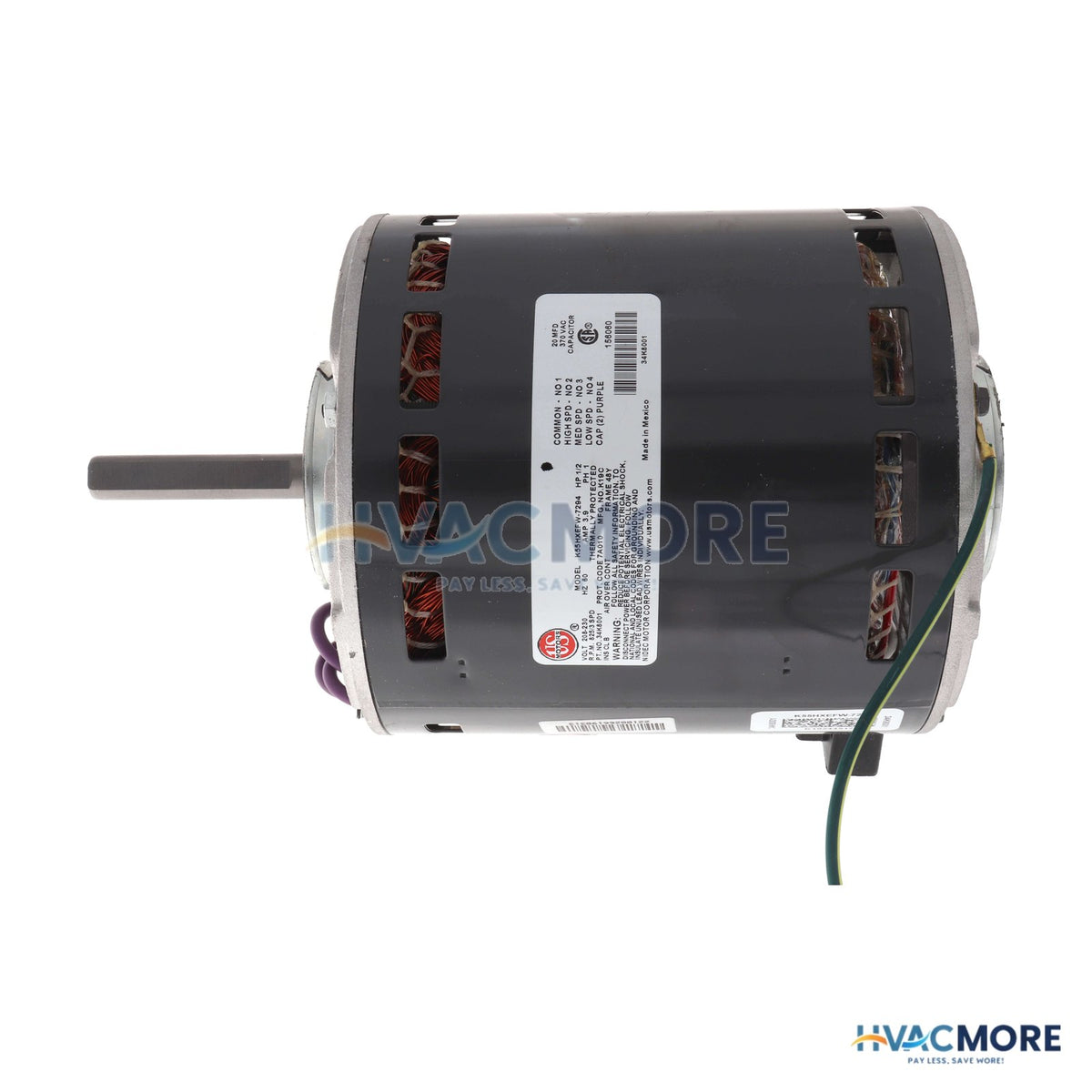 Lennox 1/2 HP, 1 Phase Fan Motor (208/230V) 34K80