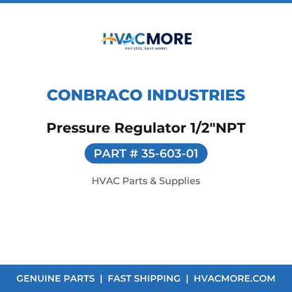 Conbraco Industries Pressure Regulator 1/2"NPT 35-603-01
