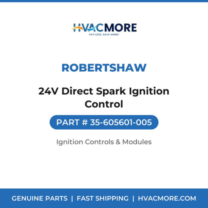 Robertshaw 24V Direct Spark Ignition Control 35-605601-005
