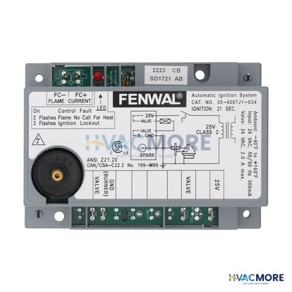 Fenwal Direct Spark Ignition Control, 24V (21 sec. TFI) 35-6087J1-034