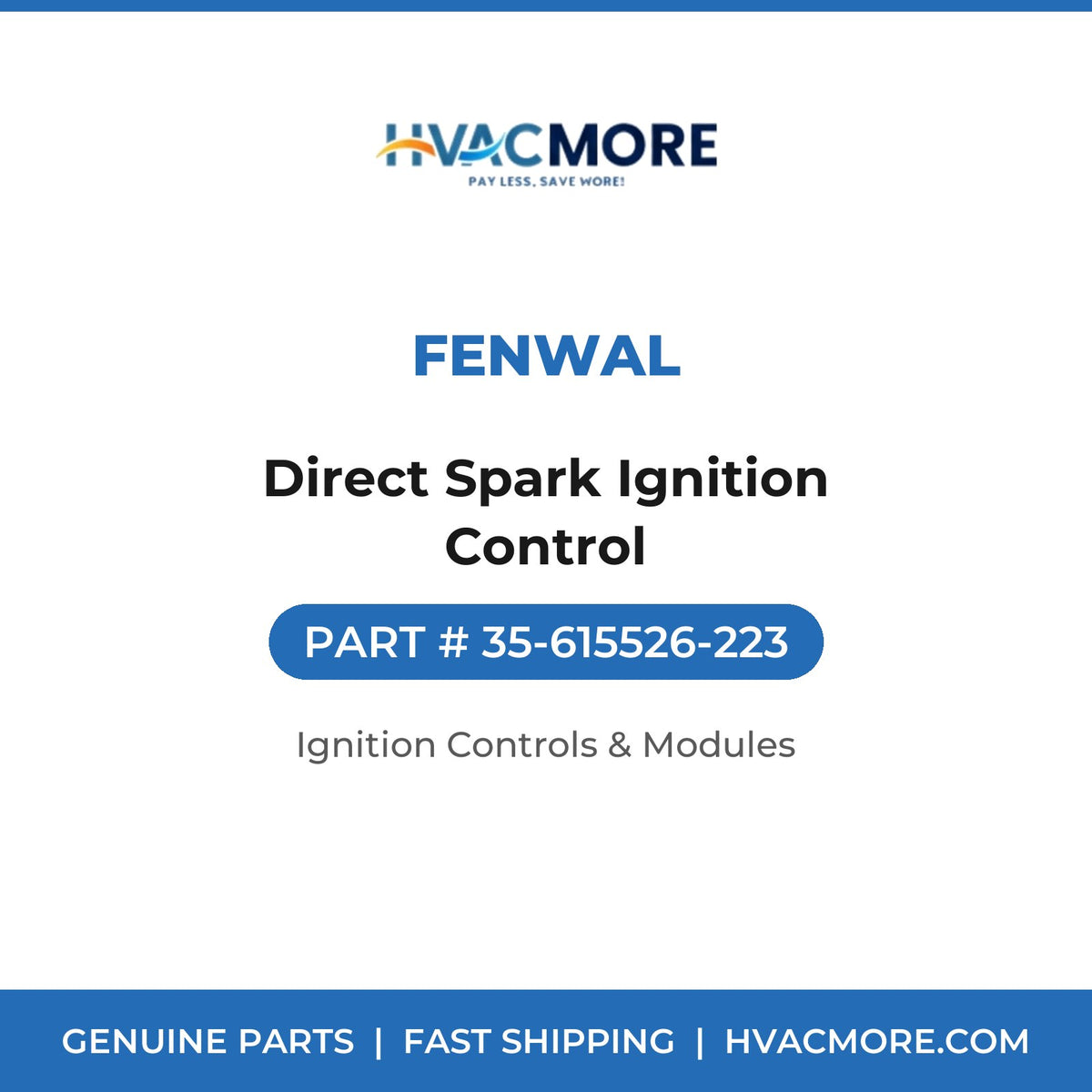 Fenwal Direct Spark Ignition Control 35-615526-223