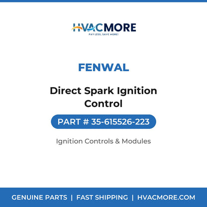 Fenwal Direct Spark Ignition Control 35-615526-223