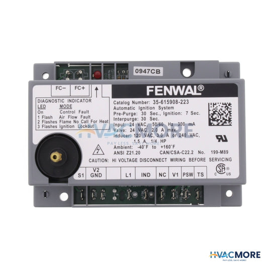 Fenwal Direct Spark Igntion<br>w/ 30 Sec. Prepurge (24V) 35-615908-223
