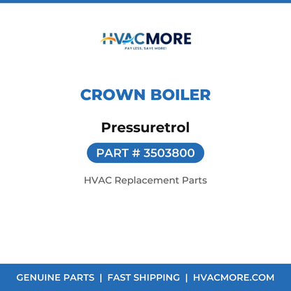 Crown Boiler Pressuretrol 3503800
