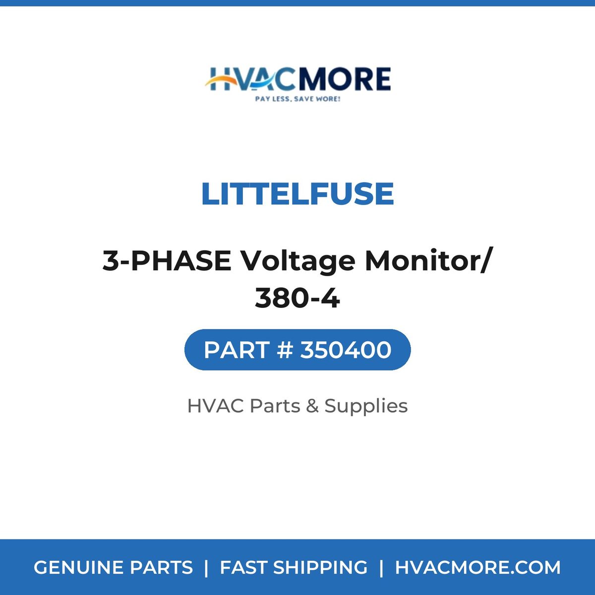 Littelfuse 3-PHASE Voltage Monitor/ 380-4 350400