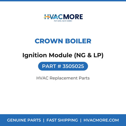 Crown Boiler Ignition Module (NG & LP) 3505025