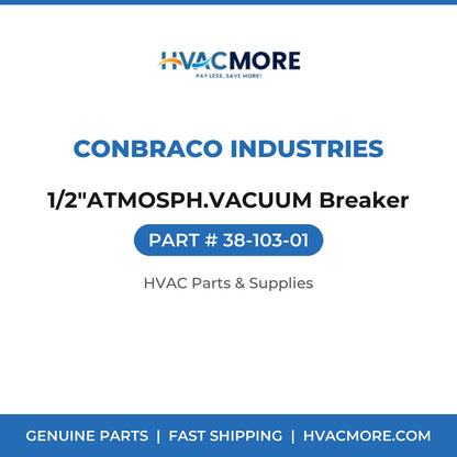 Conbraco Industries 1/2"ATMOSPH.VACUUM Breaker 38-103-01