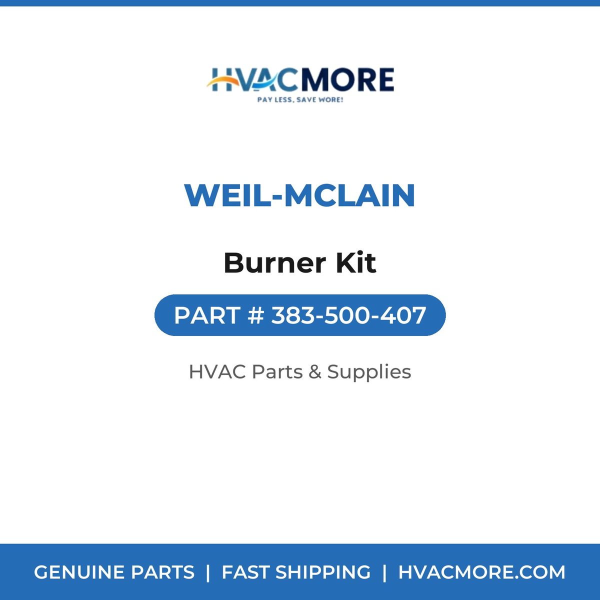Weil-McLain Burner Kit 383-500-407