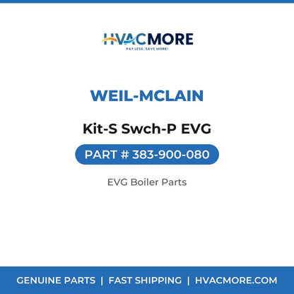 Weil-McLain Kit-S Swch-P EVG 383-900-080