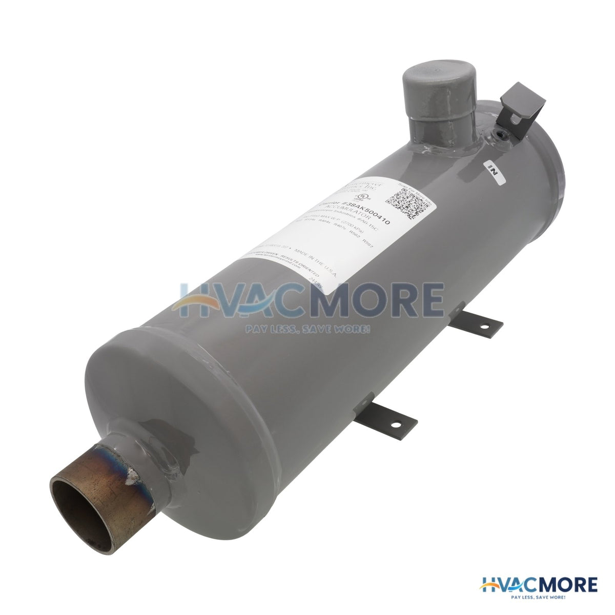 Carrier 2-1/8" x 2-1/8" ODF (sweat) Accumulator 38AK500410