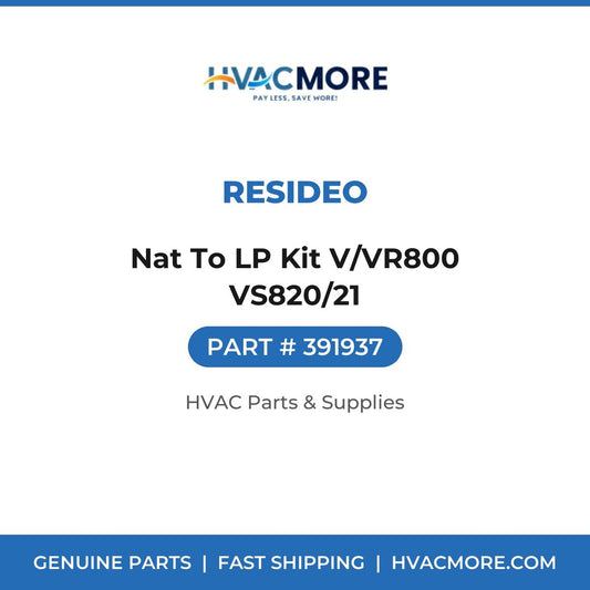 Resideo Nat To LP Kit V/VR800 VS820/21 391937