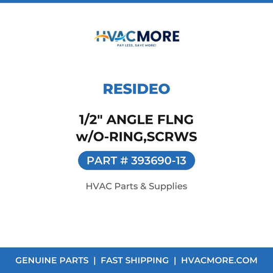 Resideo 1/2" ANGLE FLNG w/O-RING,SCRWS 393690-13