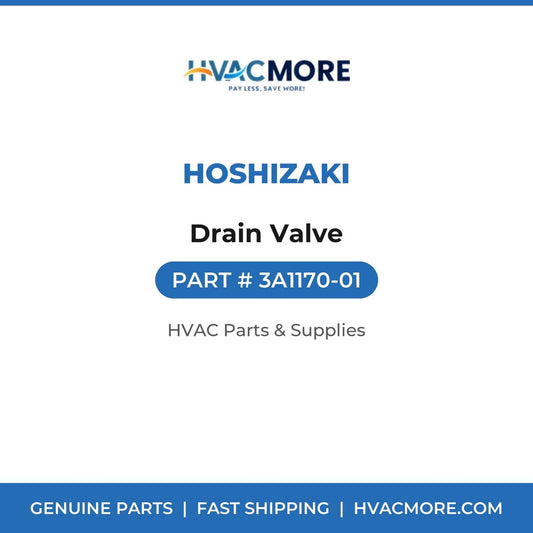 Hoshizaki Drain Valve 3A1170-01