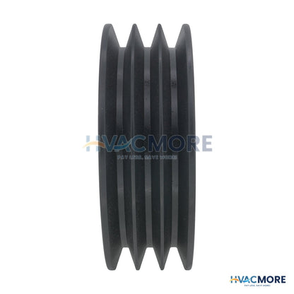 Browning 3 Groove Cast Iron Split Taper Sheave, A, B or 5V Belt, 7.43" OD 3B5V70
