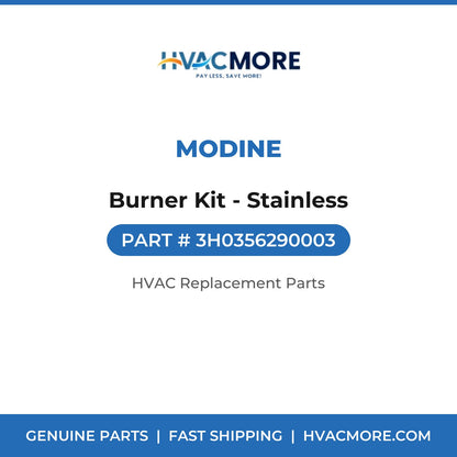 Modine Burner Kit - Stainless 3H0356290003