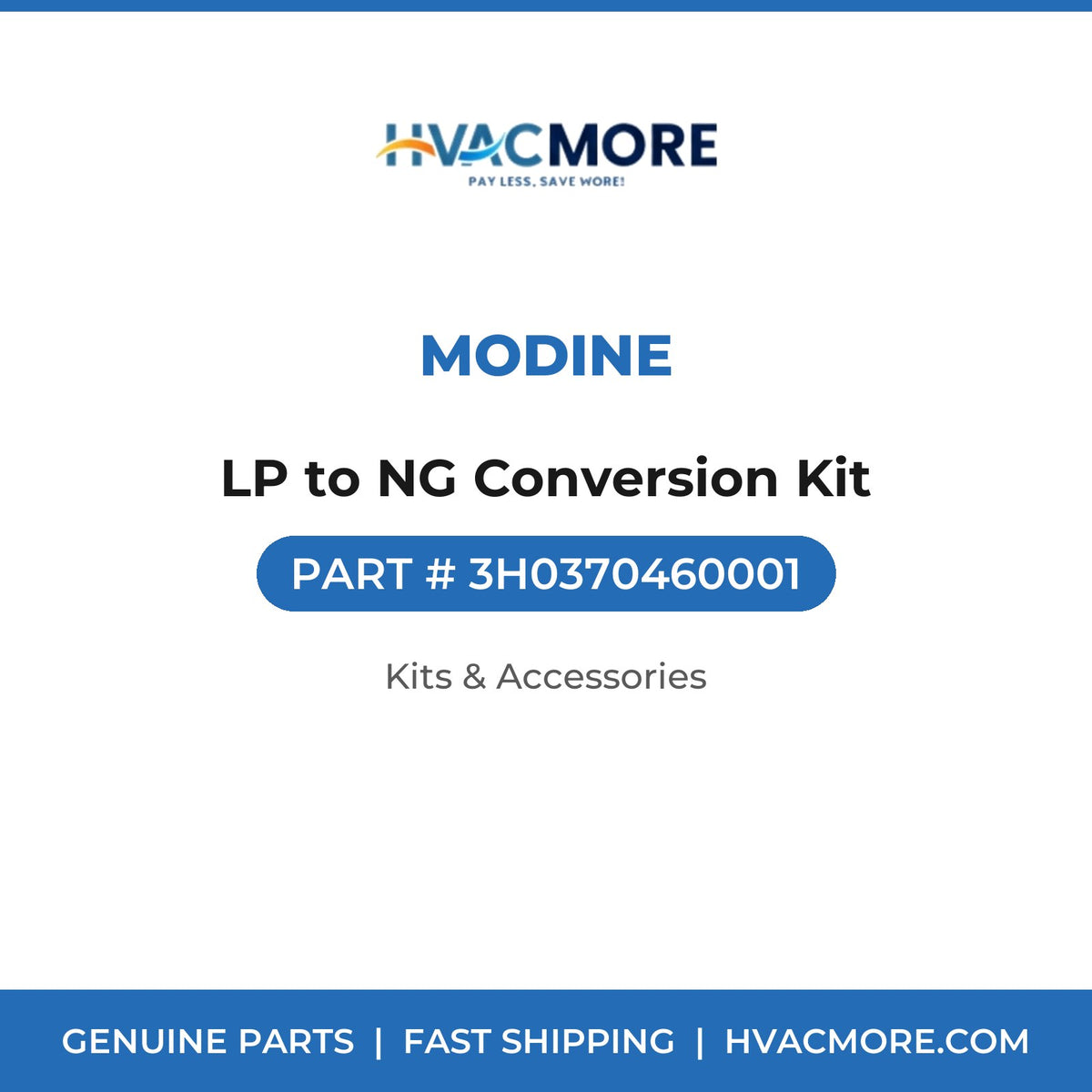 Modine LP to NG Conversion Kit 3H0370460001