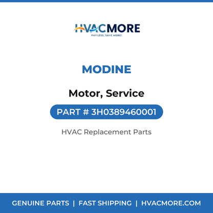 Modine Motor, Service 3H0389460001