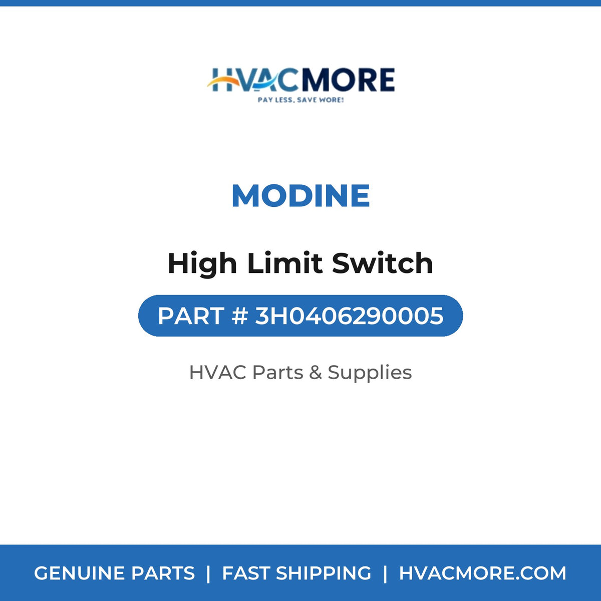 Modine High Limit Switch 3H0406290005
