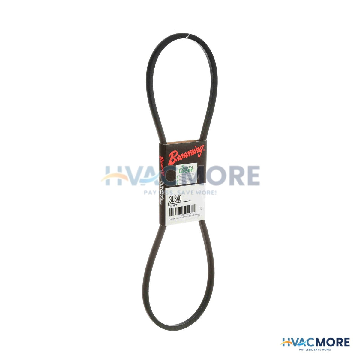 Browning 3/8" x 34" FHP Browning V-Belt 3L340