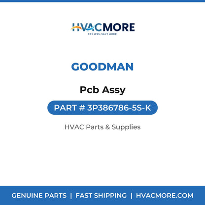 Goodman Pcb Assy 3P386786-5S-K