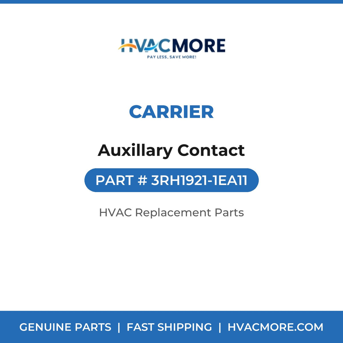 Carrier Auxillary Contact 3RH1921-1EA11