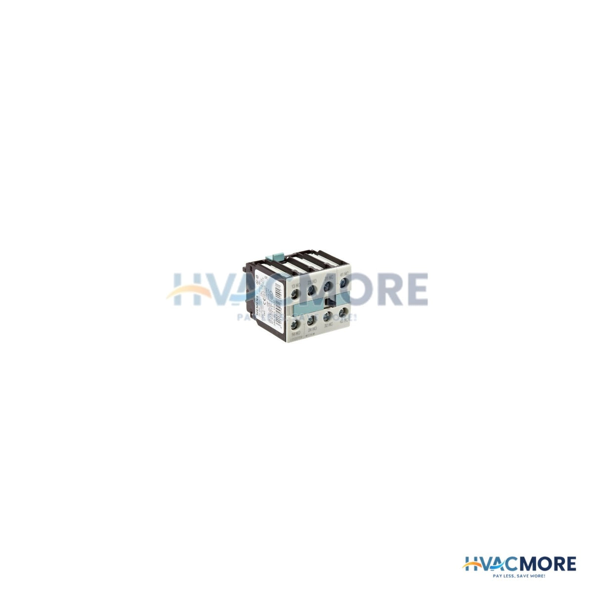 Siemens 4 Pole 2NO-2NC Aux Contact Block 3RH2911-1HA22