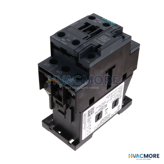 Siemens 3 Pole, 120V, 1 NO/1 NC Contactor 3RT2025-1AK60