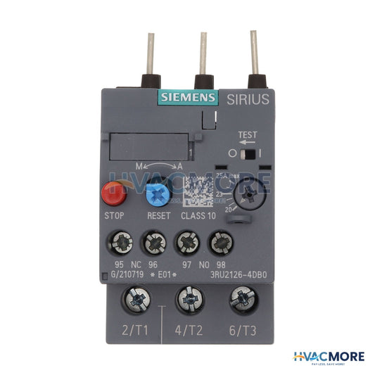 Siemens Overload Relay, 20-25 Amp 3RU2126-4DB0