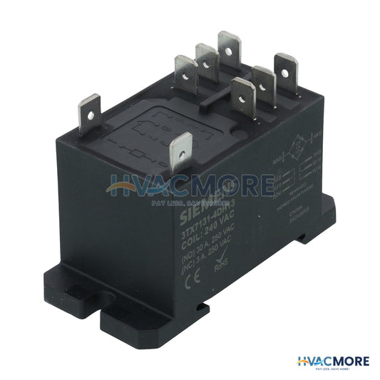 Siemens 240V DPDT DIN Mount Relay (30A) 3TX7131-4DH13