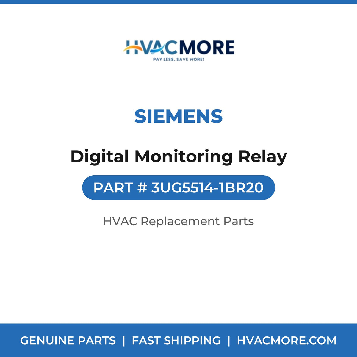 Siemens Digital Monitoring Relay 3UG5514-1BR20