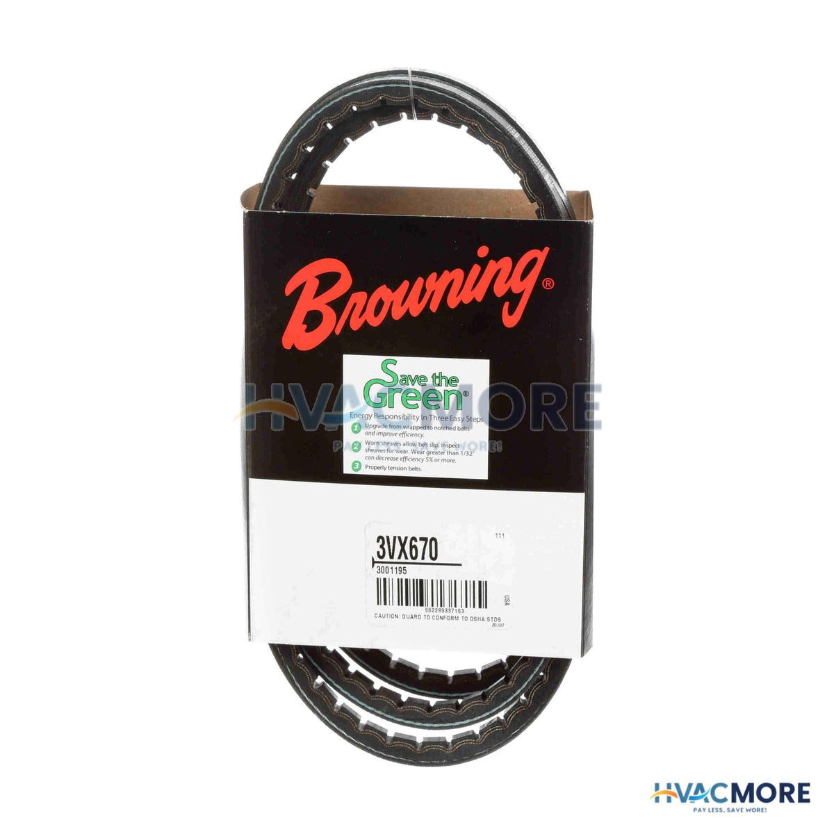 Browning 67" Browning V-Belt 3VX670