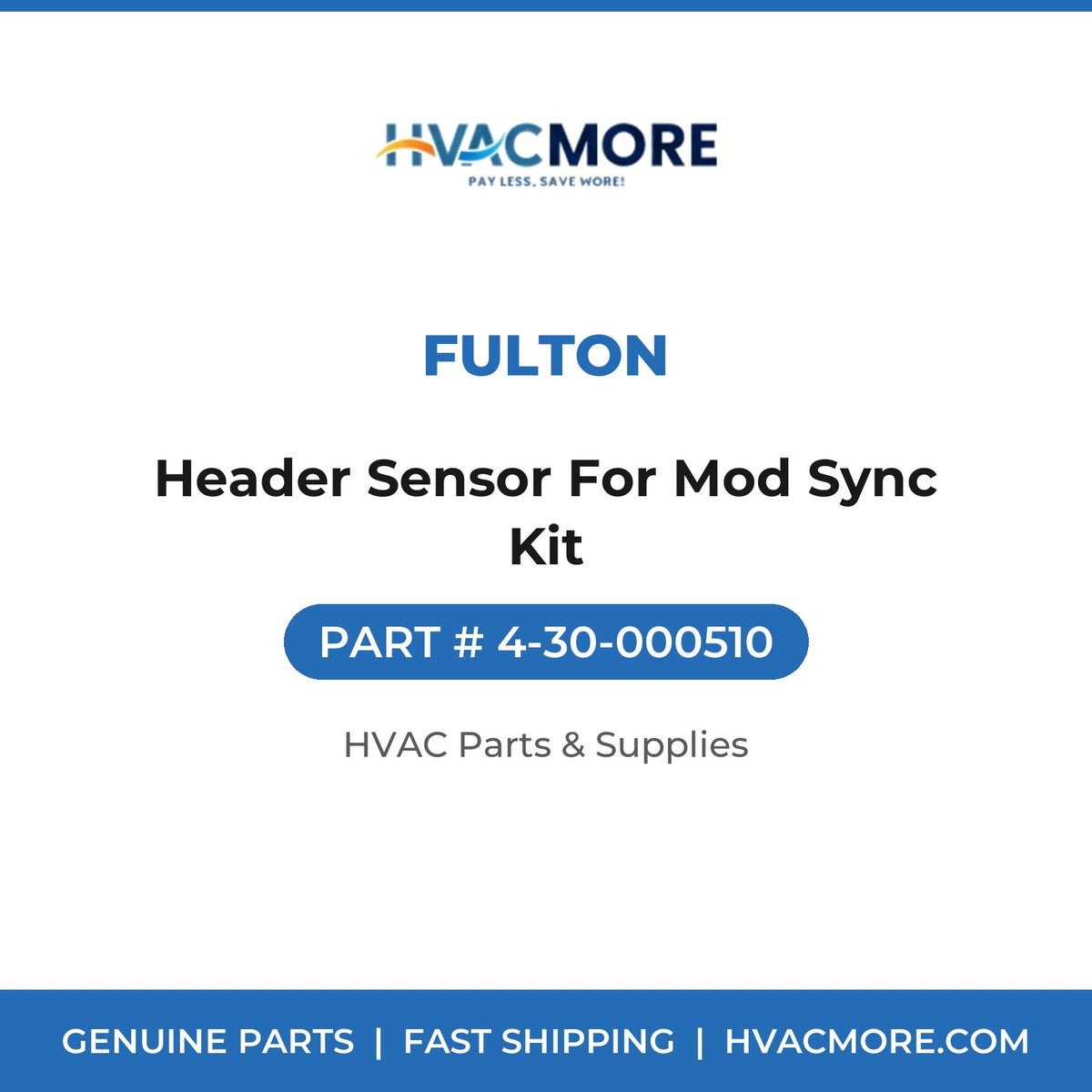 Fulton Header Sensor For Mod Sync Kit 4-30-000510