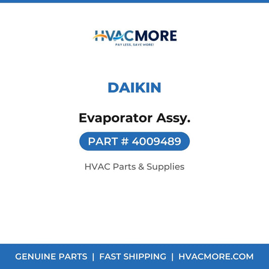 Daikin Evaporator Assy. 4009489