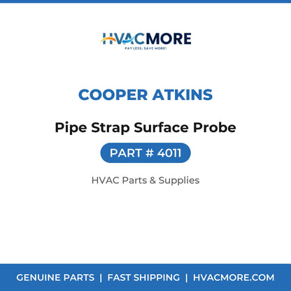 Cooper Atkins Pipe Strap Surface Probe 4011
