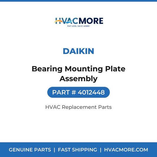 Daikin Bearing Mounting Plate Assembly 4012448