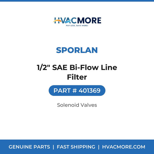 Sporlan 1/2" SAE Bi-Flow Line Filter 401369