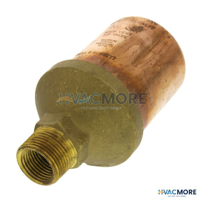Hoffman 75, 1/2" x 3/4" Straight Steam Main Air Valve 401434